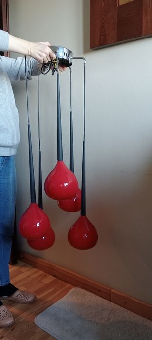 Lampa wisząca AGA 5 Red Azzardo