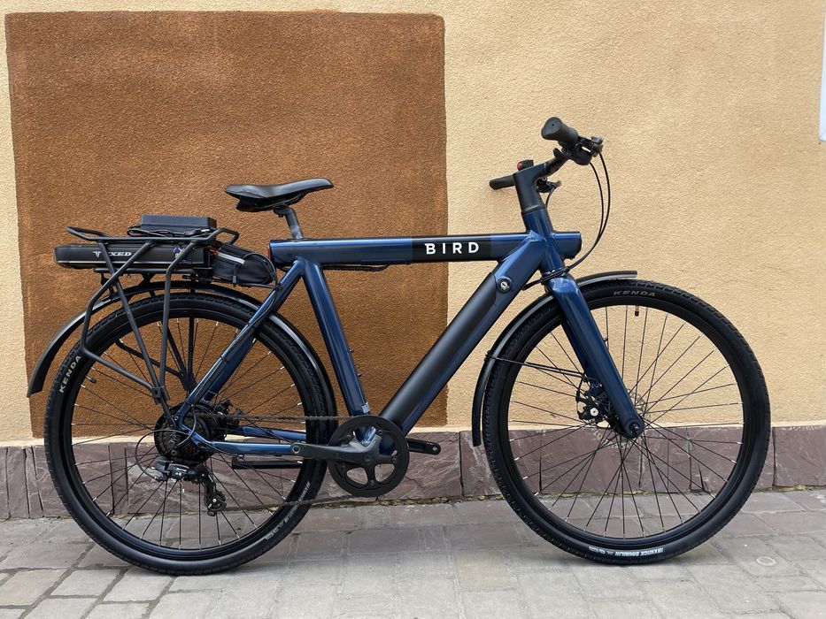 36в 350ват! Електро-велосипед Bird Blue! Ручка газу!