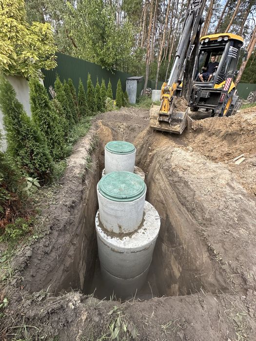 Септик під ключ — монтаж за 1 день Ціна септика під ключ — від 15000т