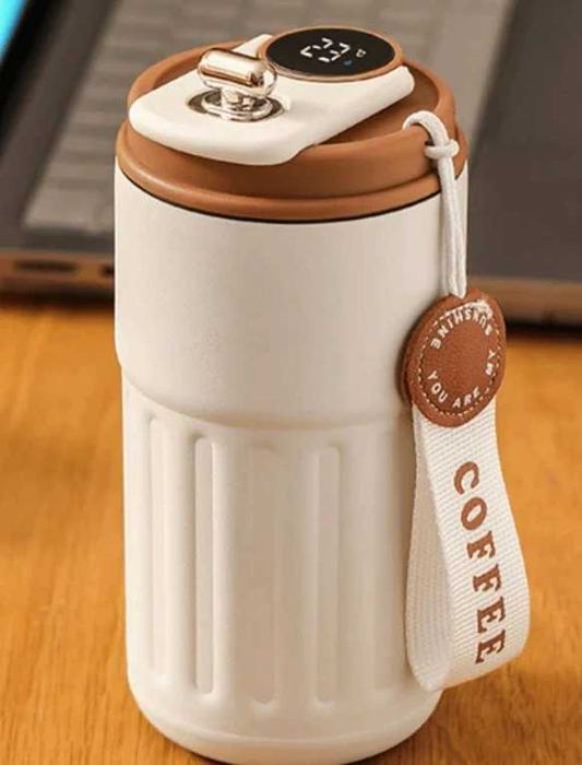 Copo térmico inteligente. Com temperatura LED - Instagramável