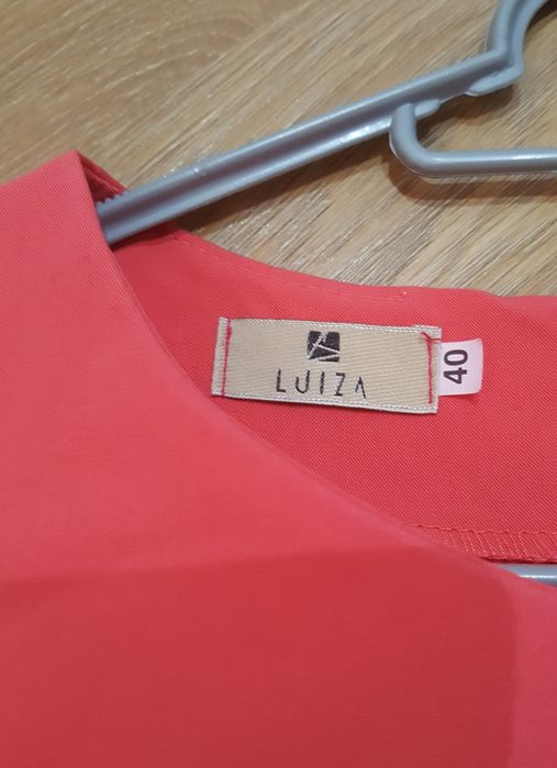 Sukienka koralowa różowa Luiza 40