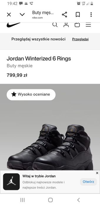 Buty Jordan Winterizad 6rings