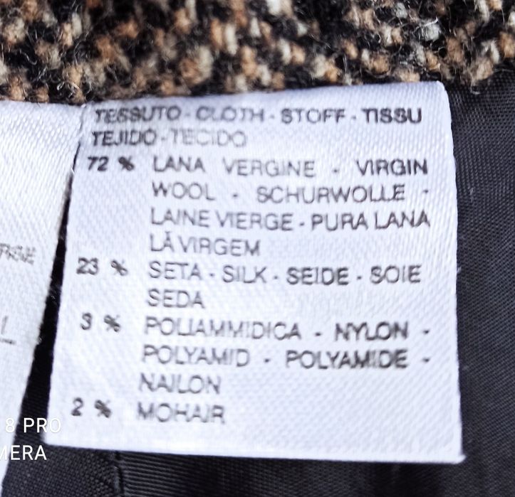 spódnica w jodełkę Max Mara 36