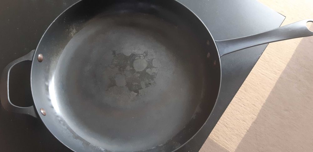 Frigideira aço carbono