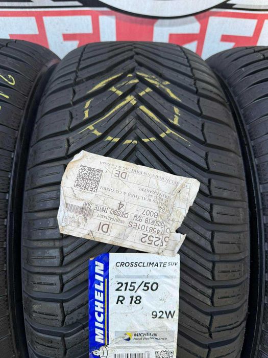 Комплект шин 215 50 18 Michelin crossclimate suv!Всесезонні!G-Felgen