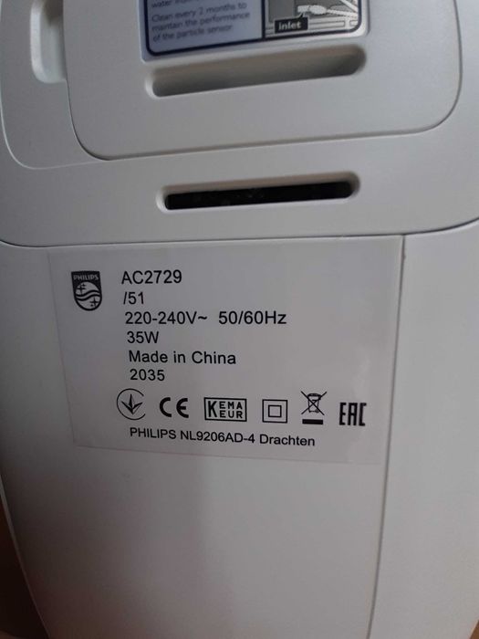 Oczyszczacz powietrza PHILIPS AC2729/51