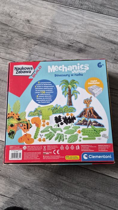 Mechanics junior Clementoni Naukowa Zabawa Dinozaury w ruchu