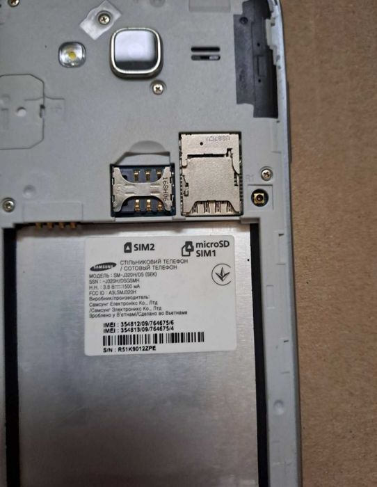 Телефони Samsung Galaxy J5 J500, 2шт. J2 320, G360 на запч. чи відновл