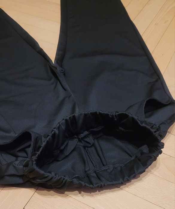 Spodnie damskie materiałowe dresowe gumka w pasie Rozmiar XS