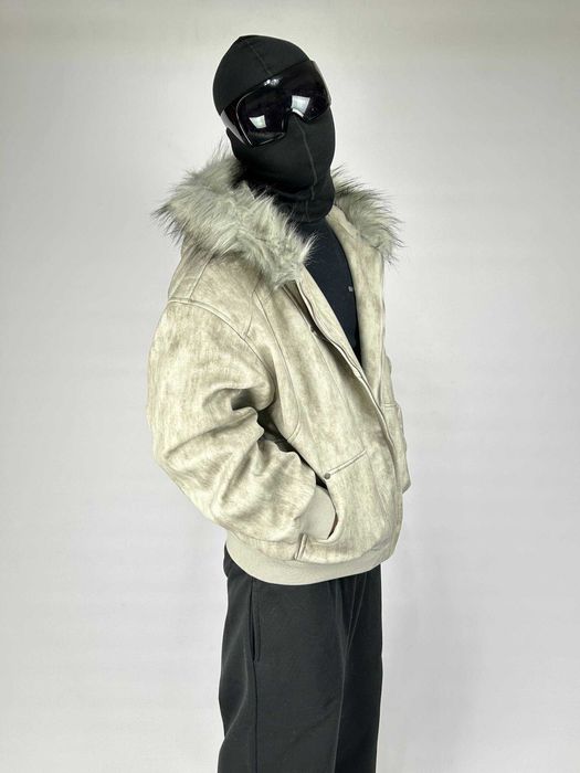 Аляска Bomber Jacket куртка бомбер курточка на капюшоні хутро