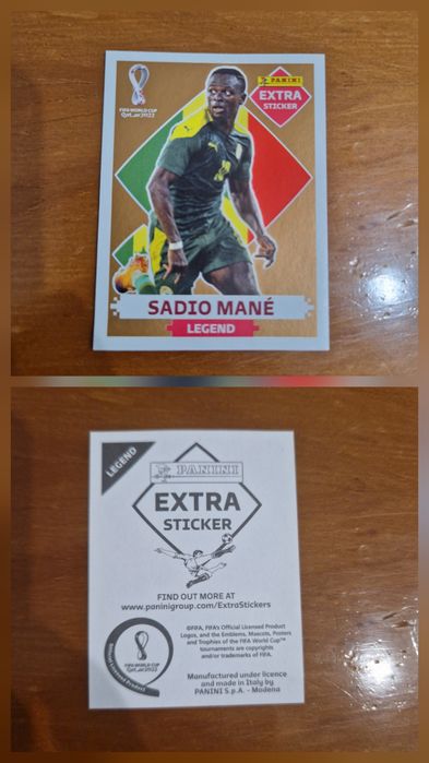 Sadio Mane - Bronze Legend  - mundial Qatar2022