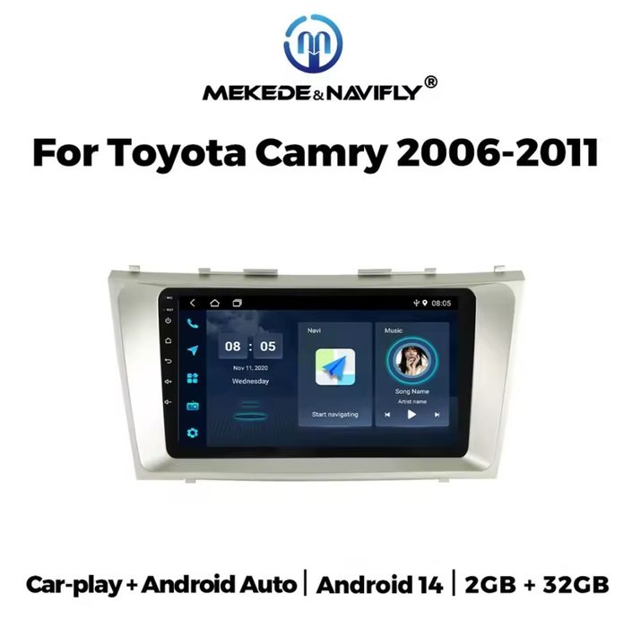 Магнітола Toyota Camry 40 2006-2011 тойота камрі андроїд магнитола