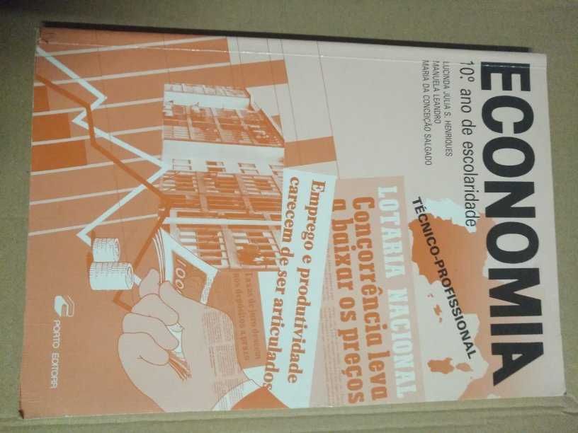 Vários livros de Economia, Gestão, Auditoria e Contabilidade