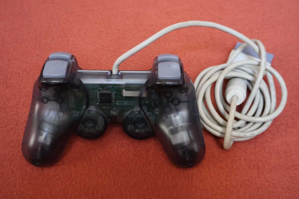 Pad Kontroler Sony do Ps1 Ps One Psx PAL Crystal grey SCPH-110 Ładny