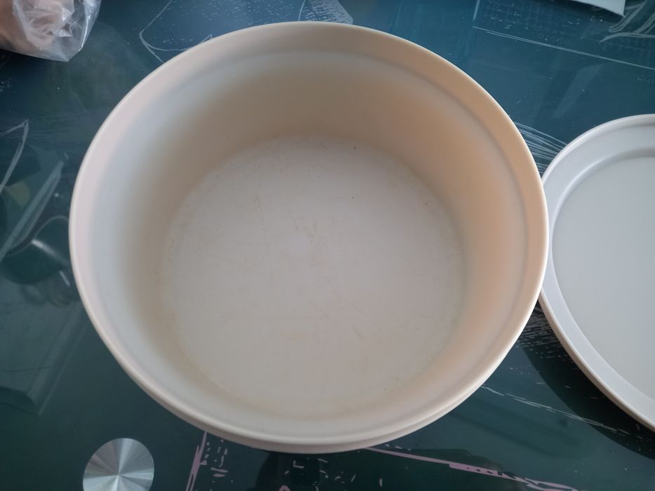 Caixa e jarro tapperware vintage