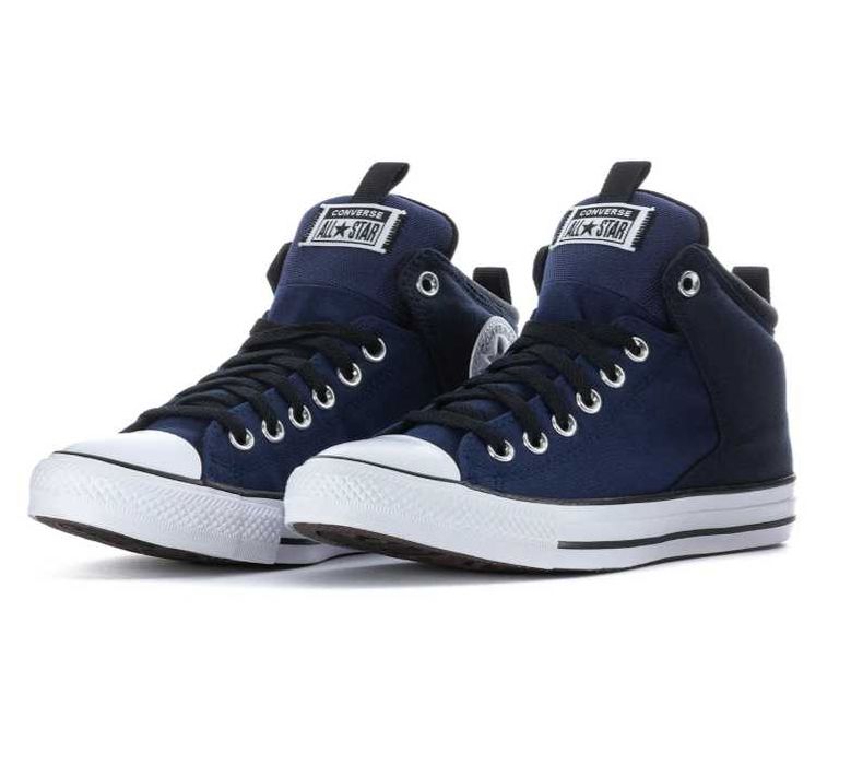 Nowe trampki Converse High Street Mid, 42,5, unikalne, granatowe