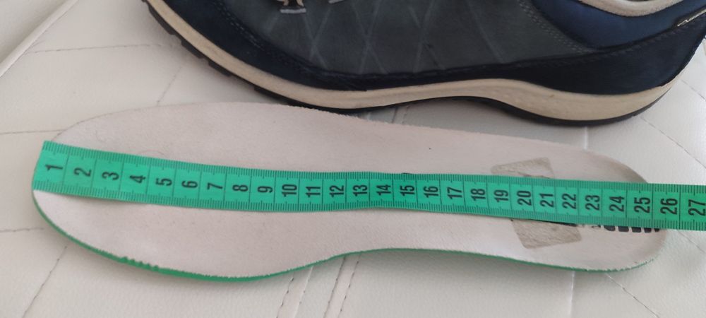 Кросівки ECCO 25,5см жіночі шкіра яка