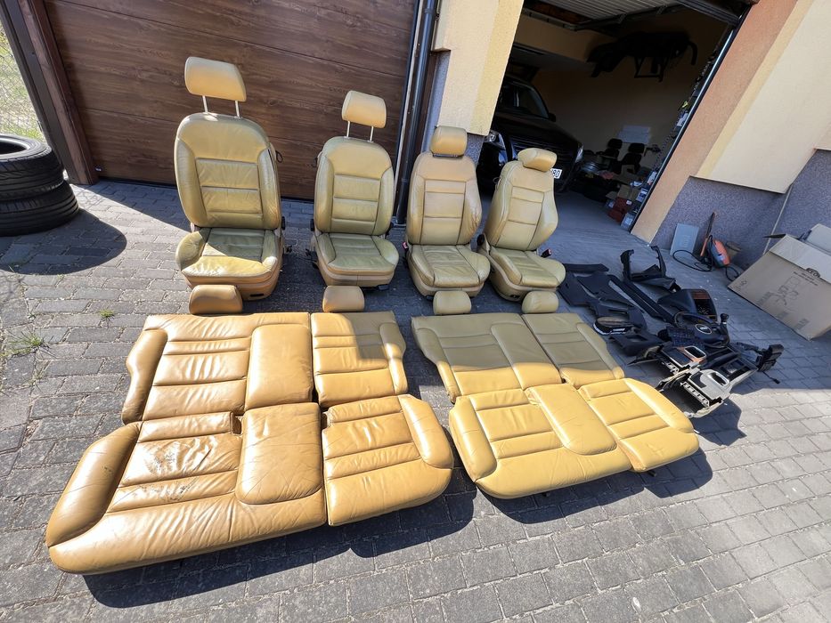 Audi A3 S3 8L fotele kanapa skora bananowa