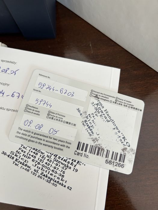 Zegarek damski Maurice Lacroix. Pierwszy właściciel.