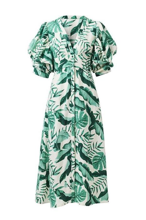 Плаття  довге льон H&M