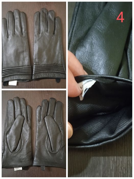 Рукавички жіночі шкіряні та замшеві