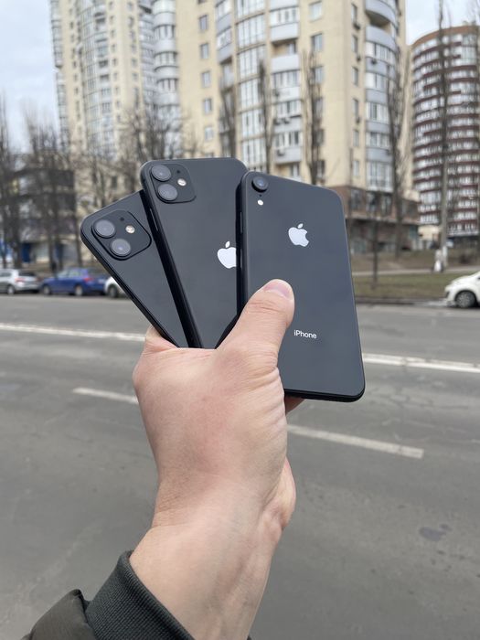 iPhone Xr 11 12 64/128Gb Оригінальні телефони з гарантією від магазину