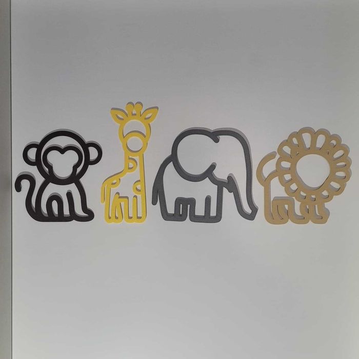 Conjunto Decorativo Animais