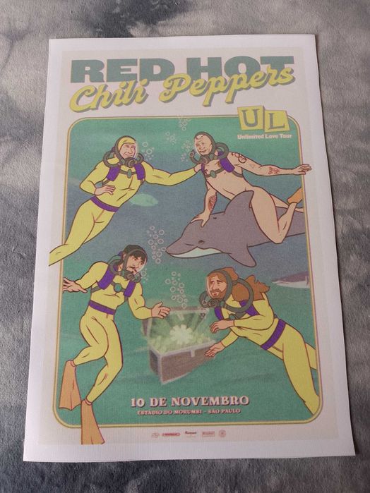 plakat na płótnie zespołu Red Hot Chili Peppers