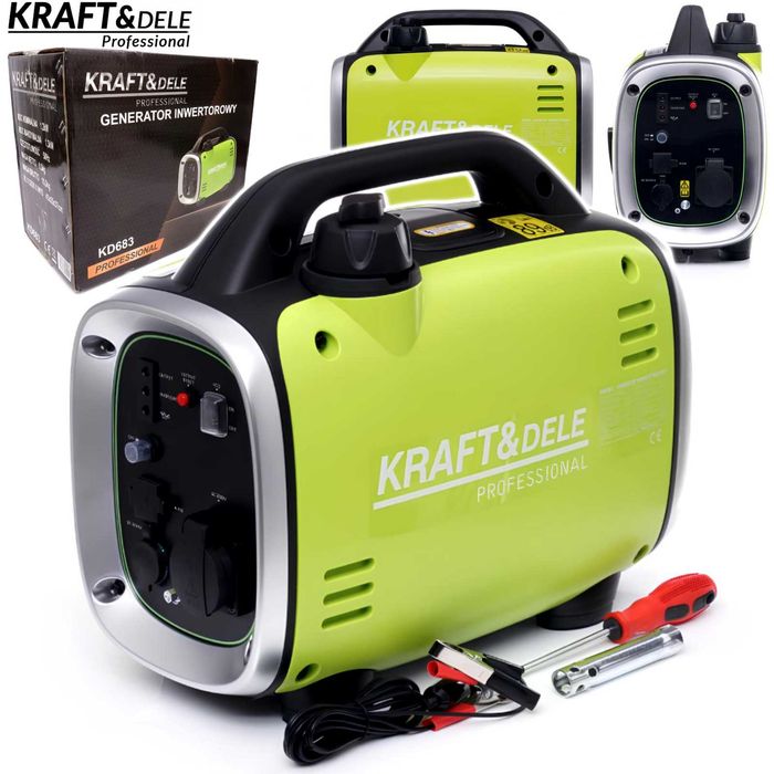 KRAFT&DELE Agregat Prądotwórczy Generator 4suw Inwertorowy 1300w KD683