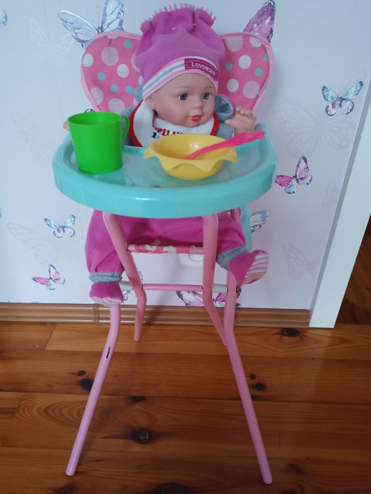 Krzesełko do karmienia dla lalek