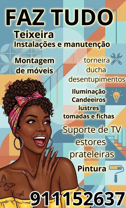 Faz tudo , reparos e manutenções