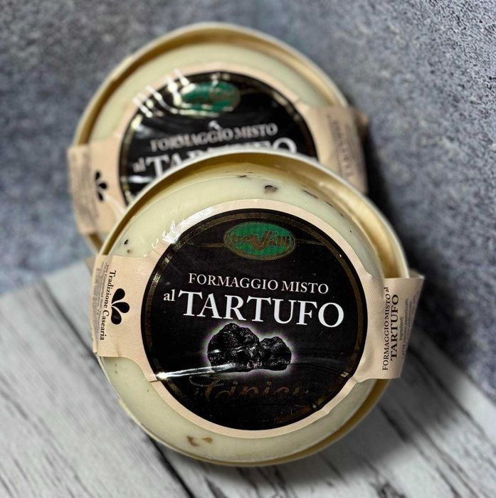 АКЦІЯ Сир із чорним трюфелем Trevalli Formaggio Misto al Tartufo 180 г