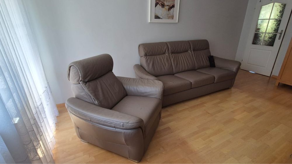 Sofa i fotel Kler - stan bardzo dobry.