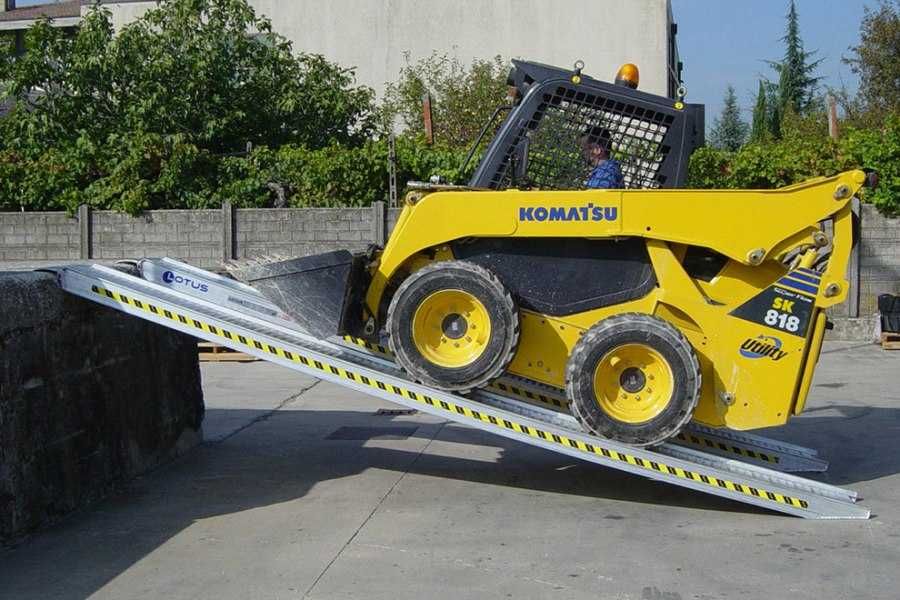 Rampas de alumínio para carga