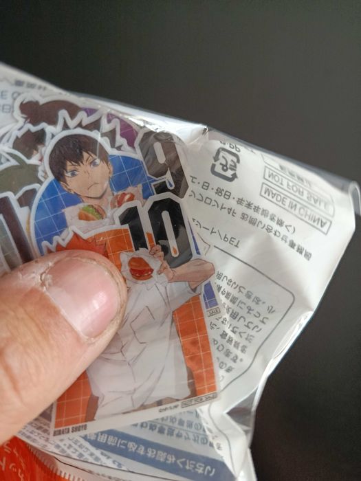 Autocolantes da cadeia MOS Burger (Japão)
