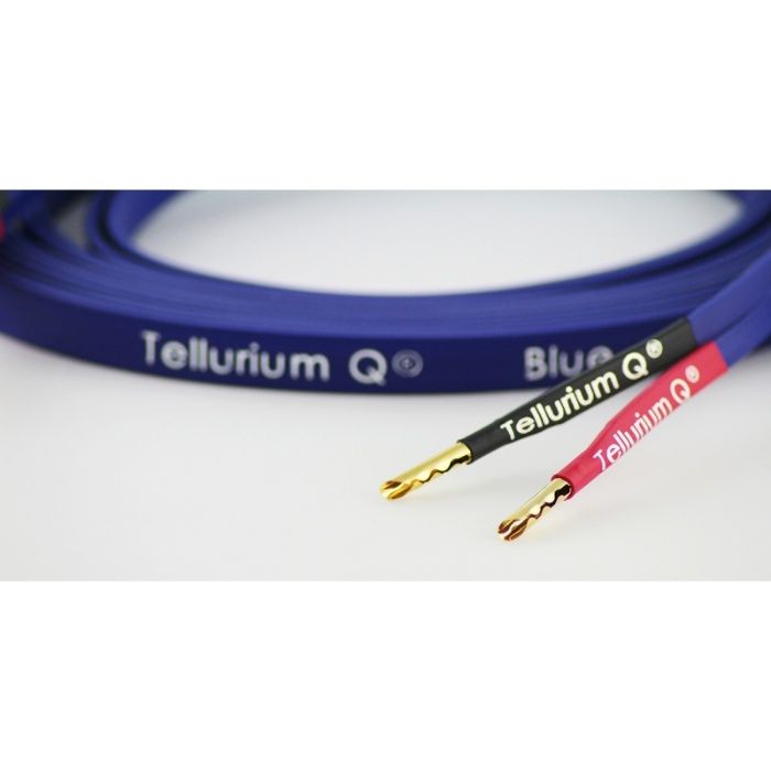 Tellurium Q Blue II - Kable głośnikowe konfekcjonowane 2 x 2,5 m, Łódź