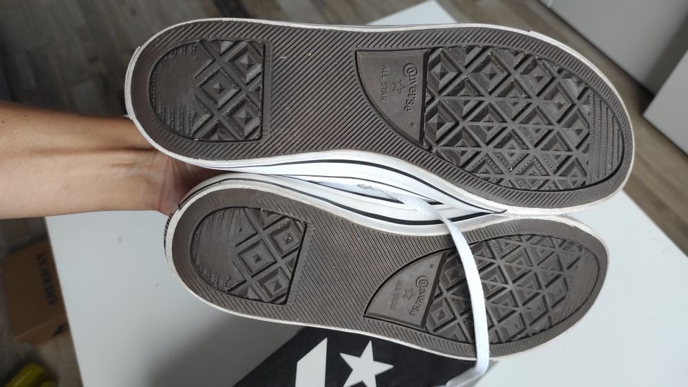Trampki Converse Skóra naturalna Białe r. 39