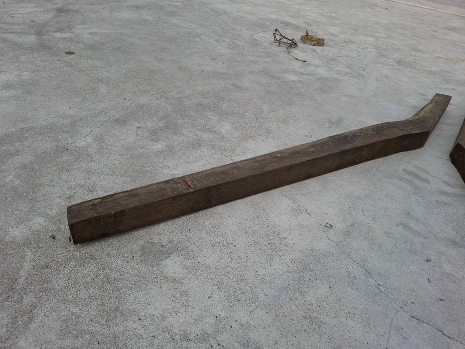 Śnice do wozu konnego Dębowe Impregnowane