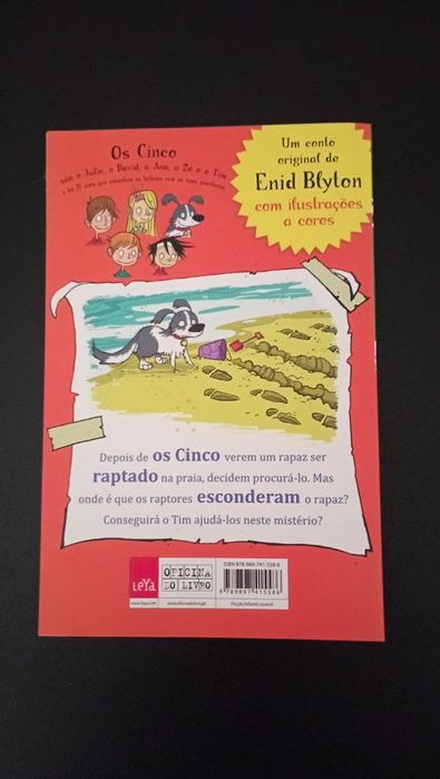 Livro "Os mini cinco" de Enid Blyton