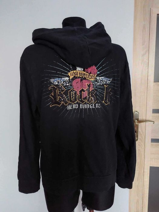 Bluza bawełniana rock roz. L