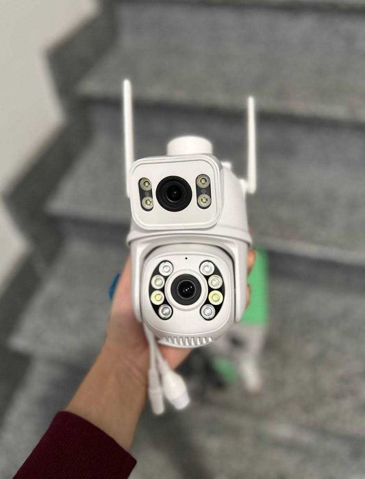 Вулична Вайфай камера відеонагляду iCsee 8MP для дому WiFi A28