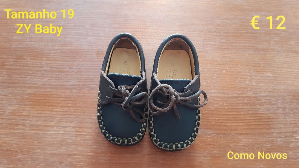 Calçado bebé e criança - Tamanhos 16 a 24