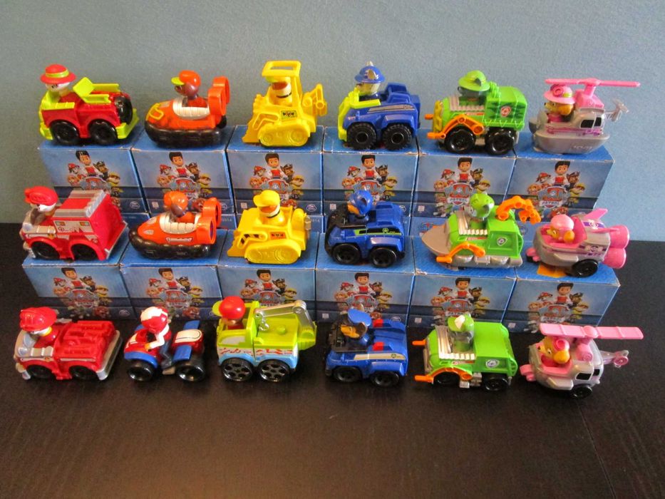 Veículos Básicos (Racers) Originais da Patrulha Pata / PAW Patrol