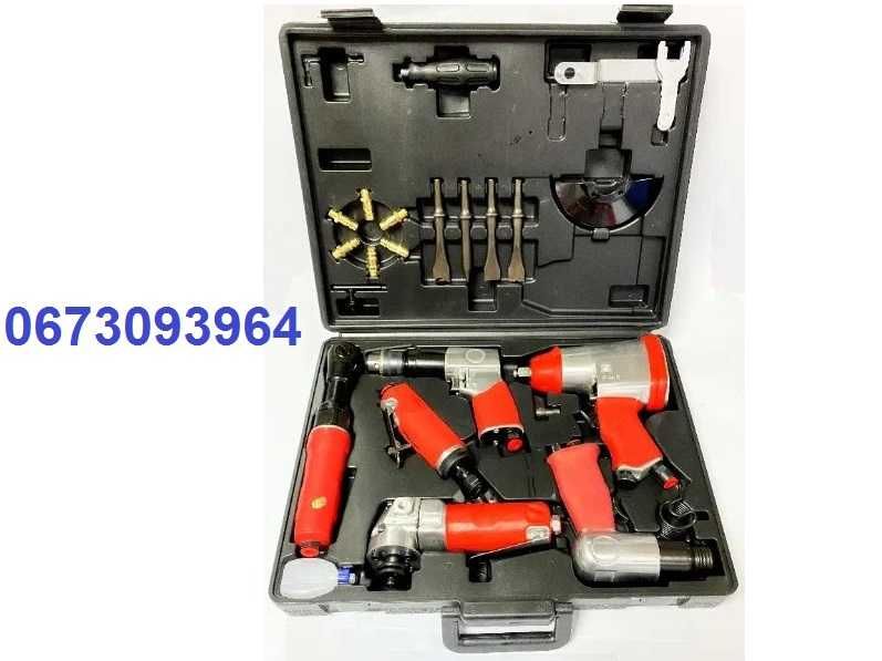 Набір пневмоінструментів 24 елементи Набор пневмоинструментов 24шт БУ