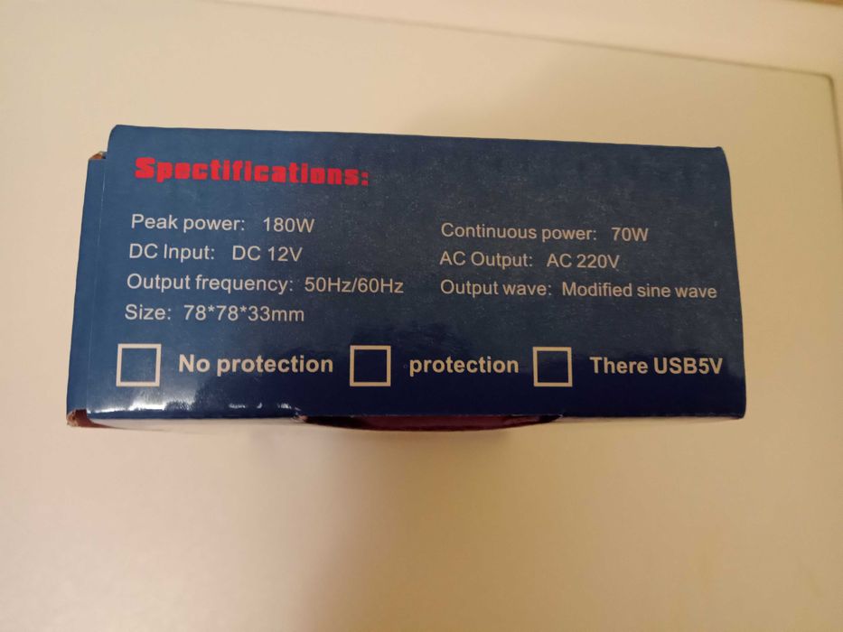 Преобразователь с 12v---220v тянет мелкую бытовую технику.