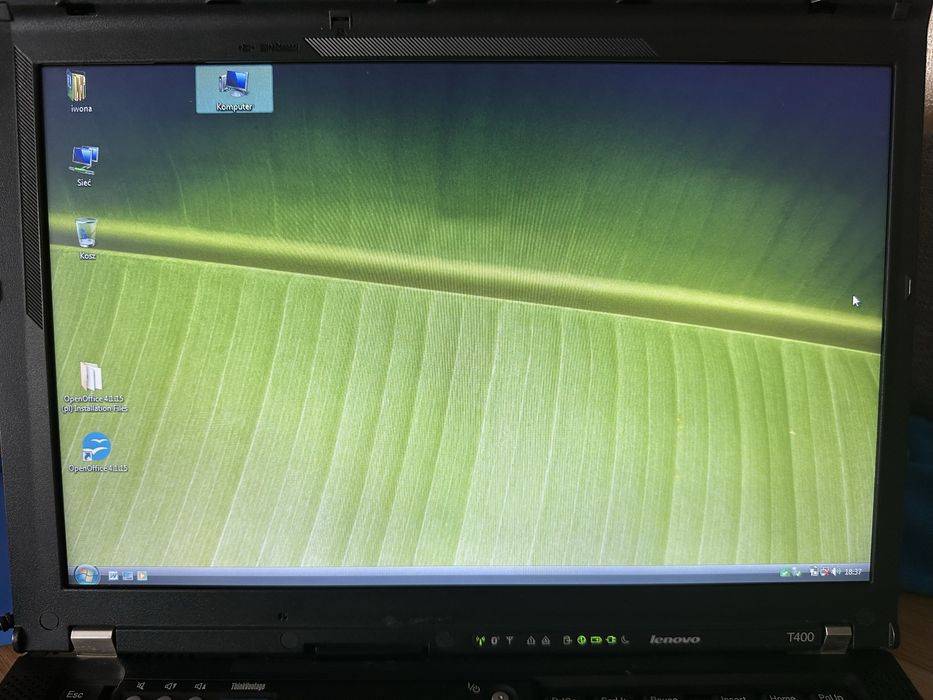 Lenovo T400 14" core2duo 2,5ghz 2GB RAM 160Gb SATA Windows Vista