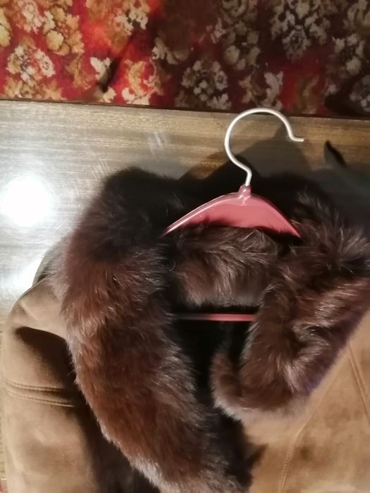 Kożuch damski duży