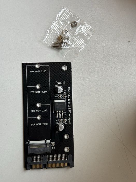 Перехідник з ssd m2 на sata