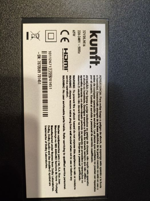 Placas TV Kunft 32VDLM16