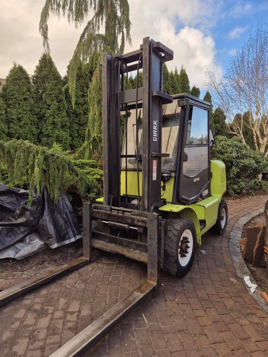 Wózek widłowy clark linde toyota